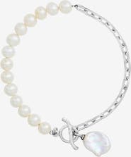 Dower & Hall Timeless Keshi Pearl Chain Bracelet