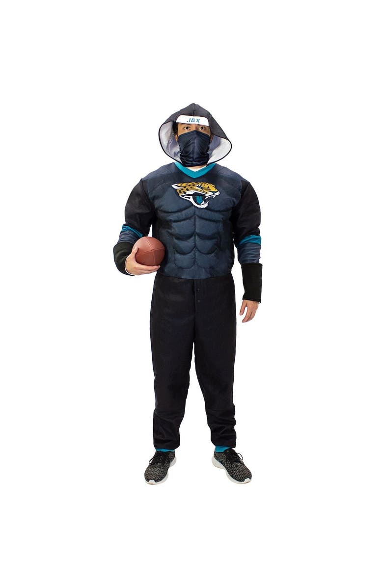 JERRY LEIGH Men's Black Jacksonville Jaguars Game Day Costume, Main, color, Black