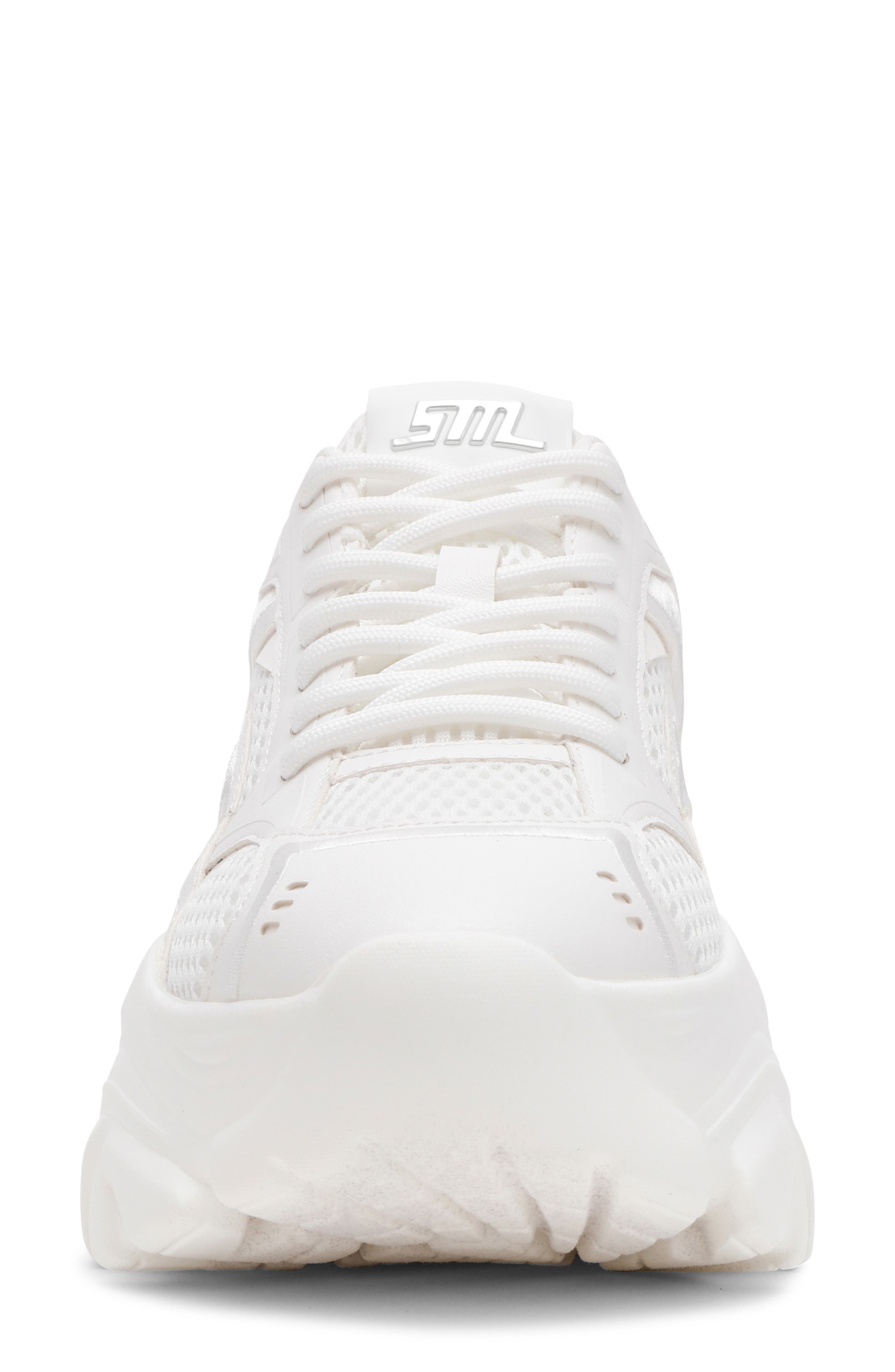 Steve Madden Ripper Platform Sneaker, Alternate, color, White