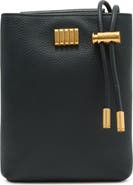 Reiss Solene Leather Phone Crossbody Bag
