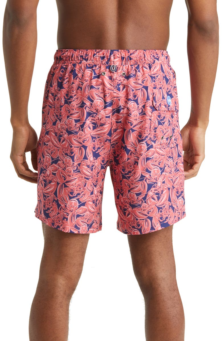 Peter Millar Lobsters Swim Trunks, Alternate, color, 
