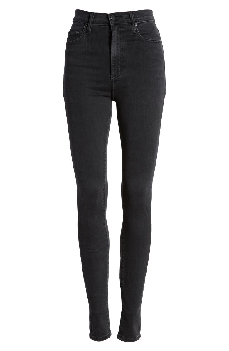 Nobody Denim Siren High Waist Skinny Jeans, Alternate, color, 