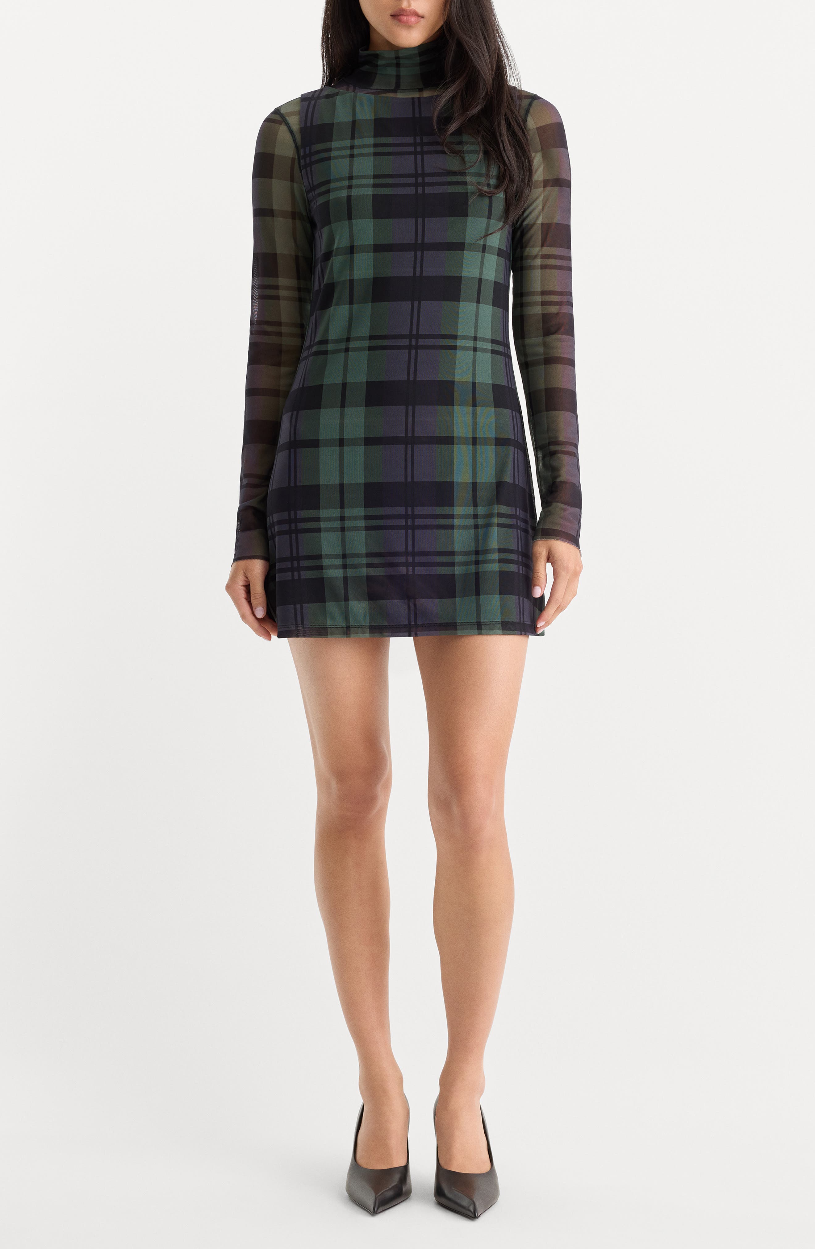 selected NAVY AND GREEN PLAID