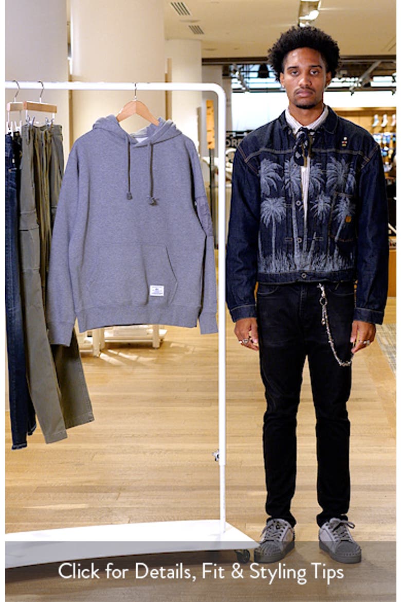 Utility Pocket Cotton Fleece Hoodie video