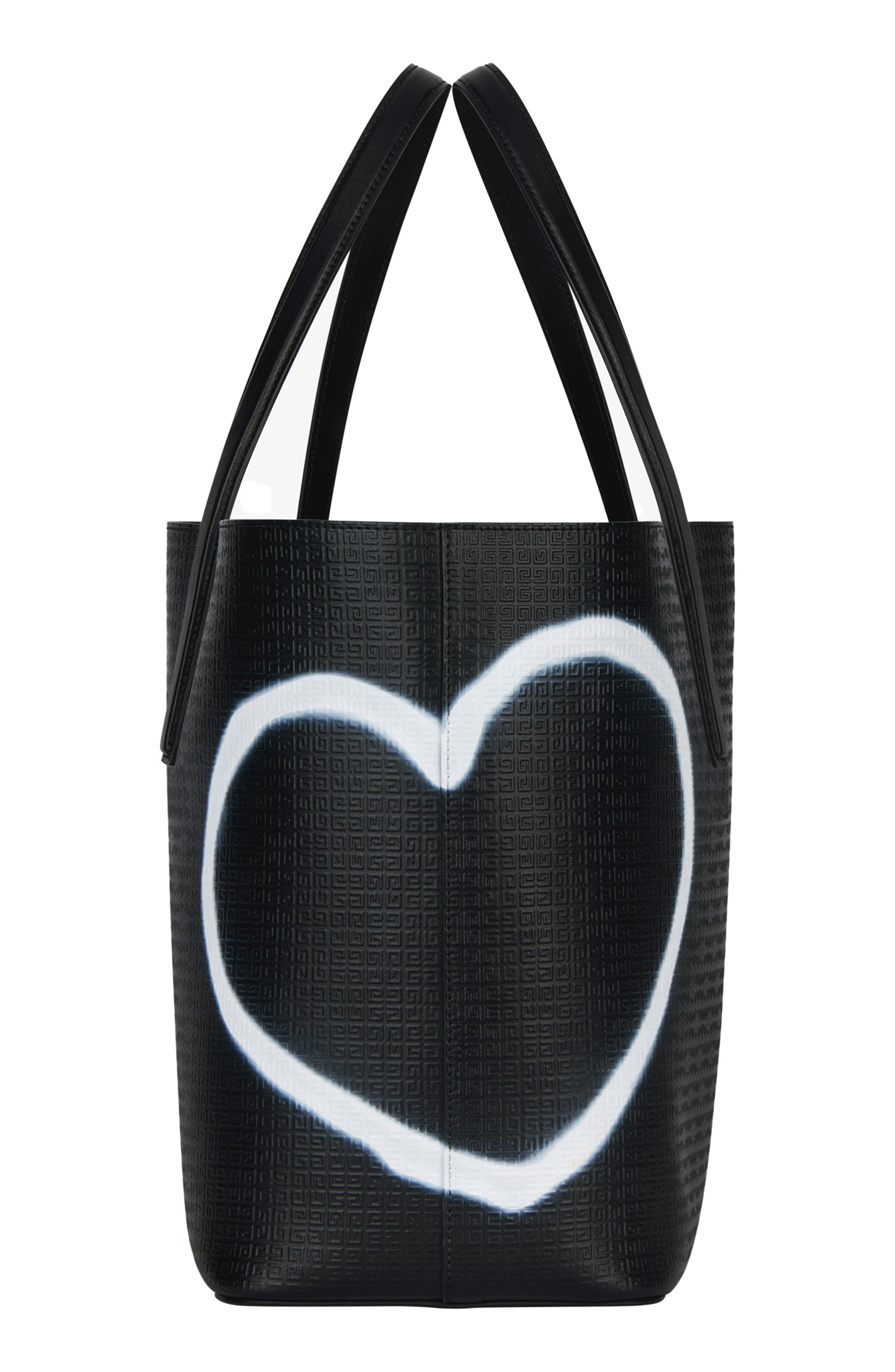 Givenchy x Chito Wing Dog Print 4G Embossed Leather Tote, Alternate, color, 