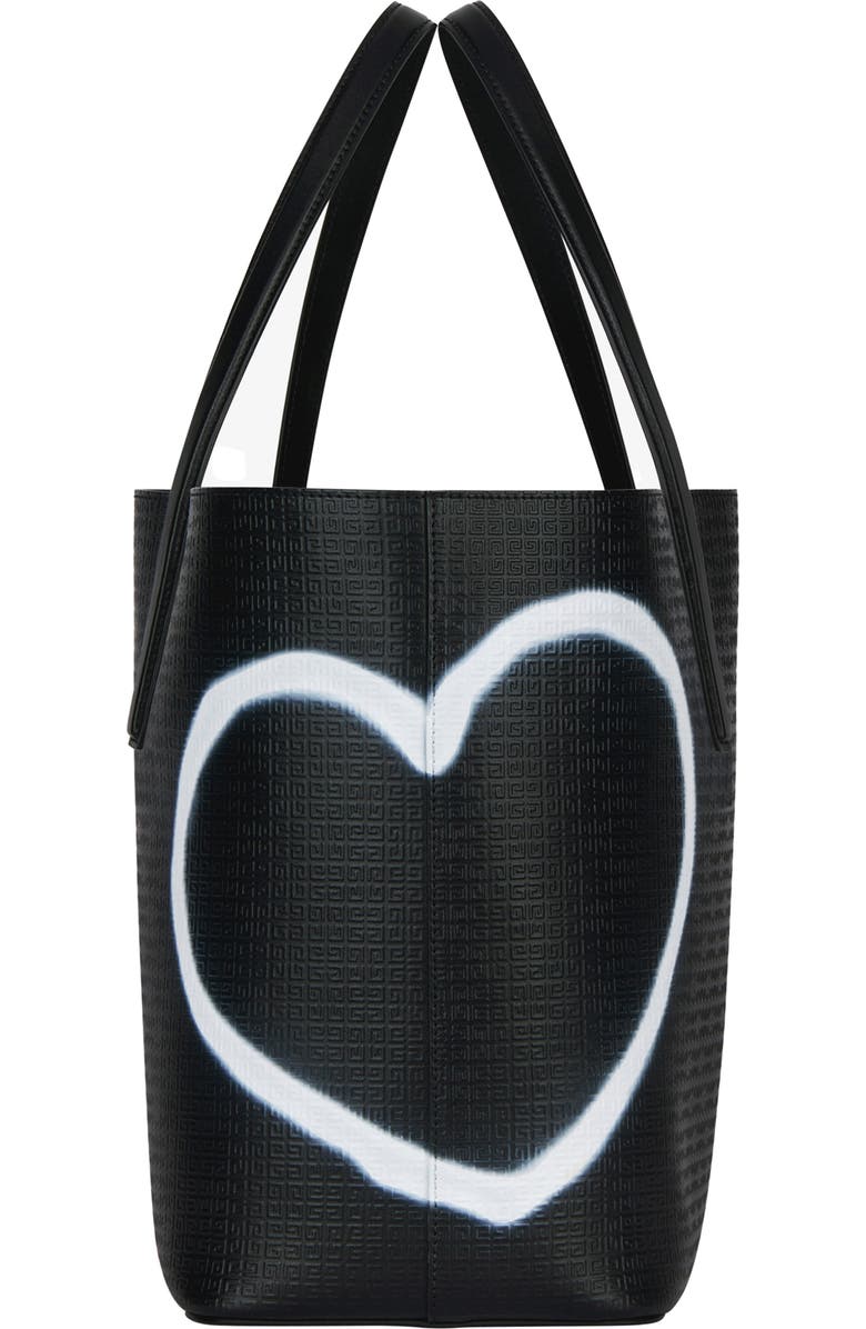 Givenchy x Chito Wing Dog Print 4G Embossed Leather Tote, Alternate, color,