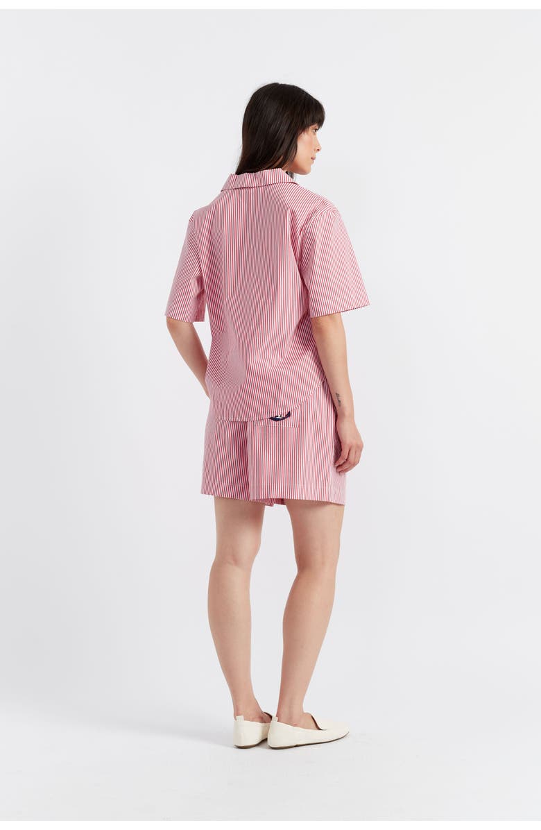 Chinti & Parker Snoopy Anchor Short Cotton Co-Ord, Alternate, color, 