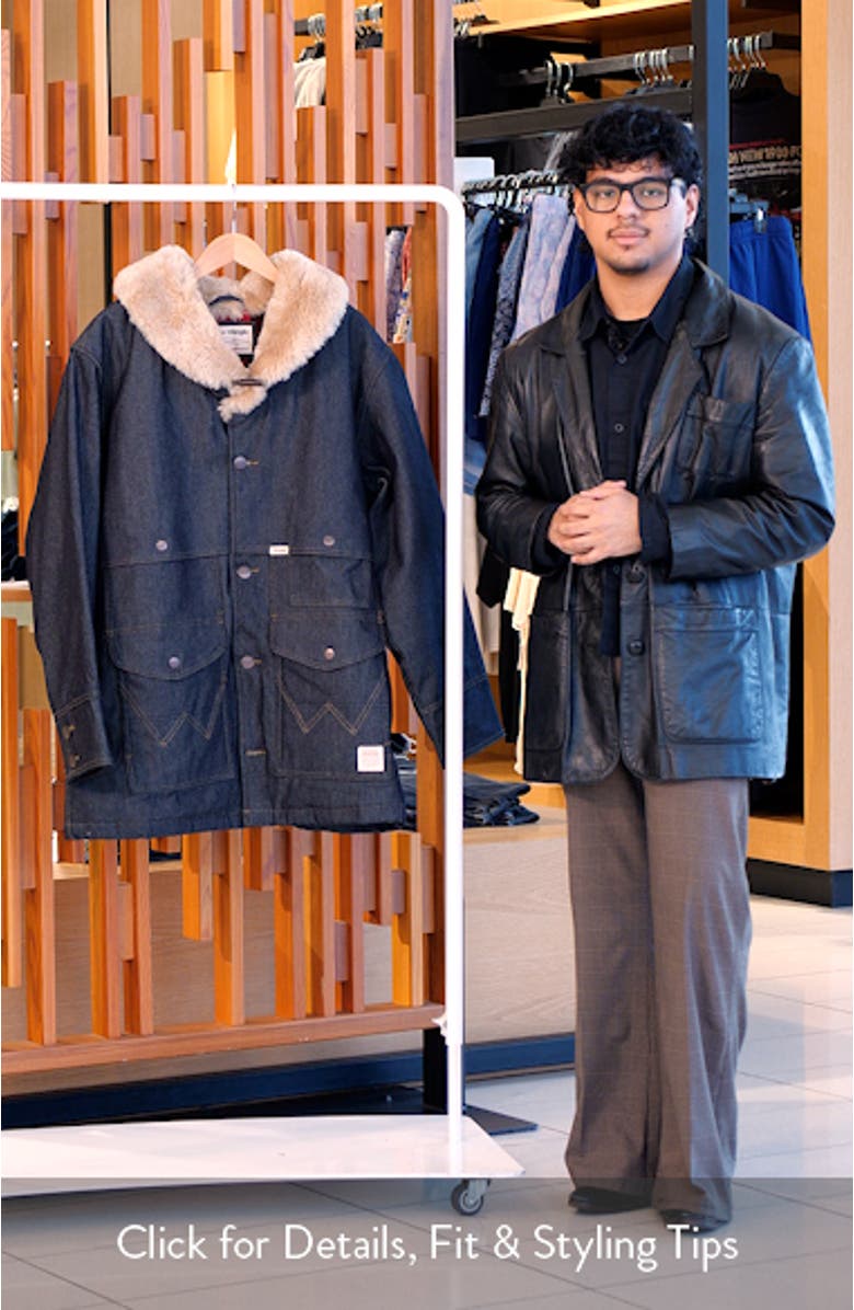 Filson X Wrangler Genuine Shearling Collar Packer Jacket, sales video thumbnail