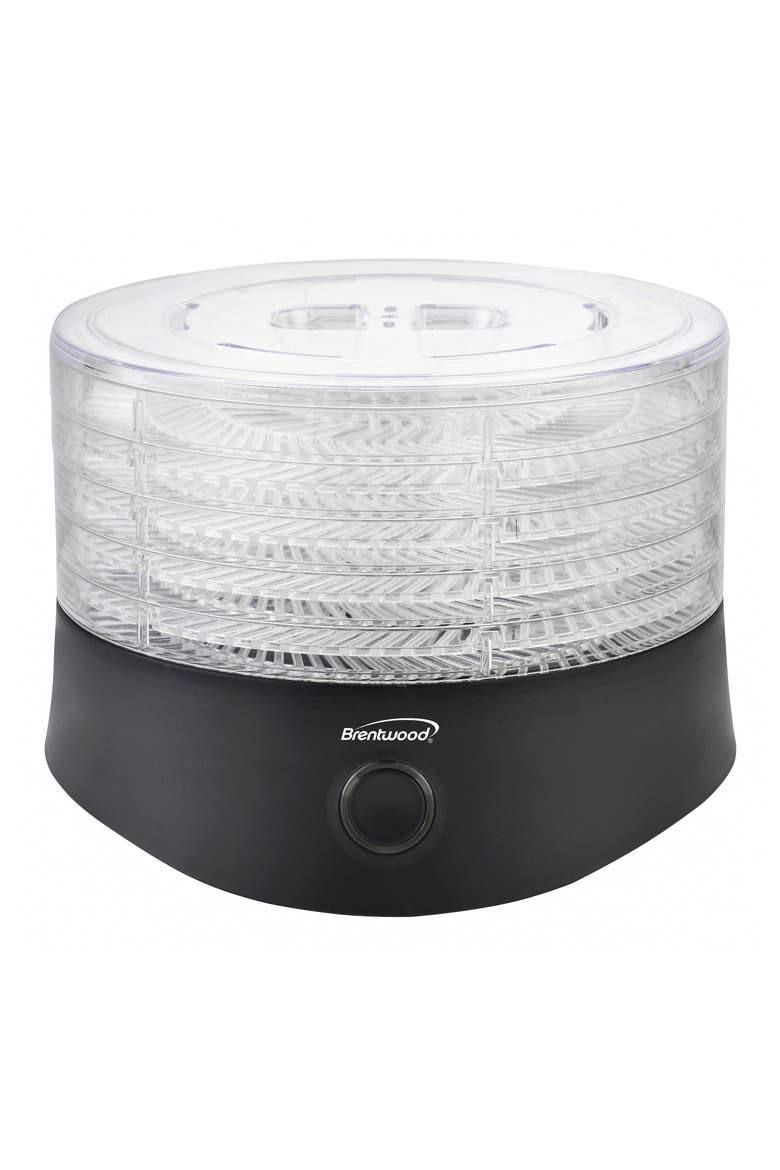 5 Tray Food Dehydrator in Black with Auto Shut Off, Alternate, color, Black