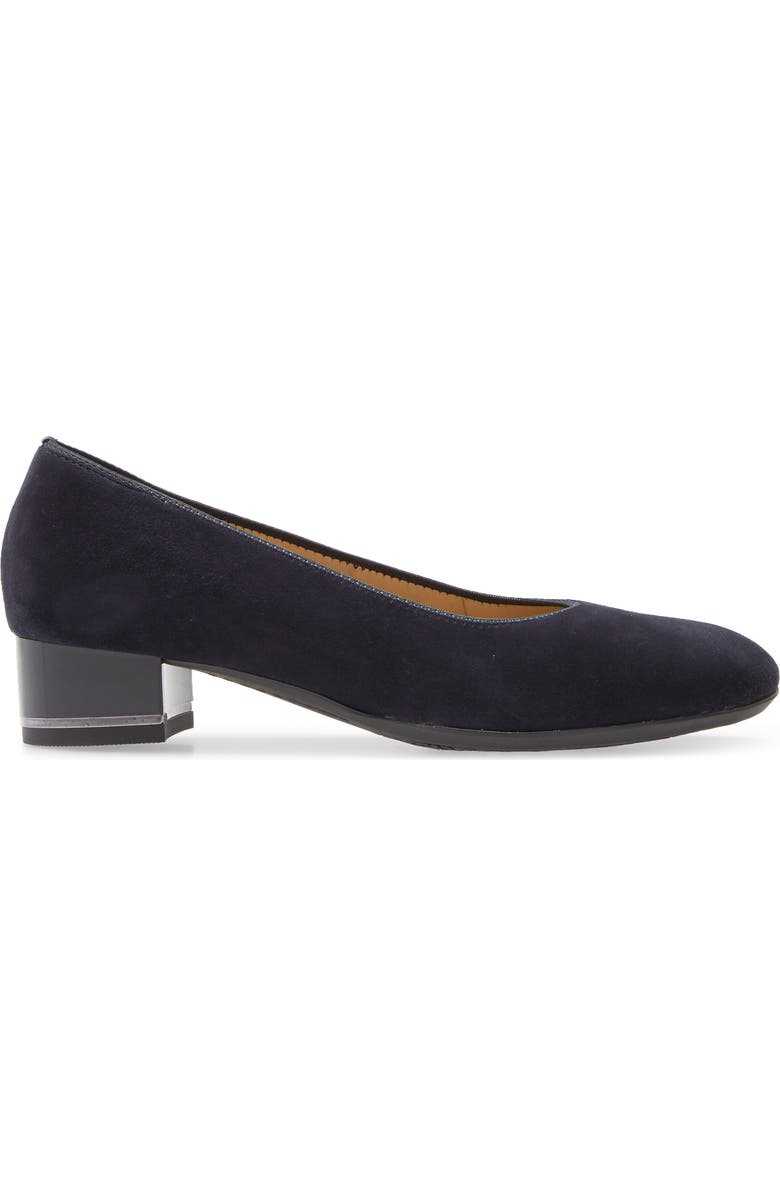 ara Gabrielle Pump, Alternate, color, Navy Suede