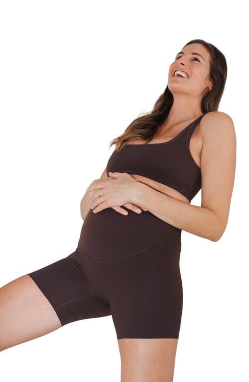 Vitality Cloud Ii Maternity Volley Short In Brown