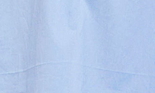 English Factory Sweater With Poplin Minidress In Tan/powder Blue
