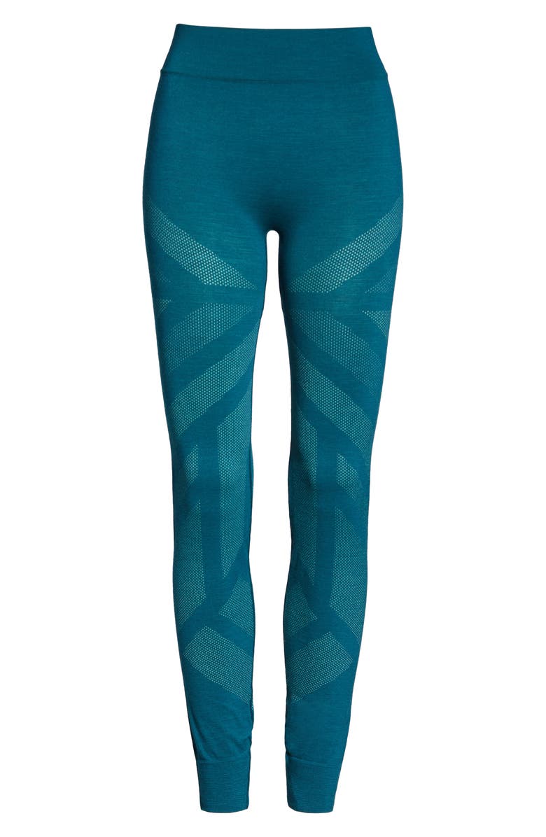 Odlo Women's Natural + Kinship Warm Base Layer Pants, Alternate, color, 