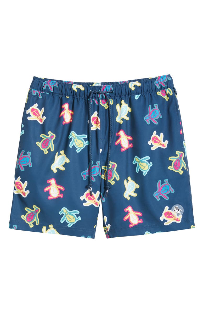Original Penguin 11-Inch Volley Swim Trunks, Alternate, color,