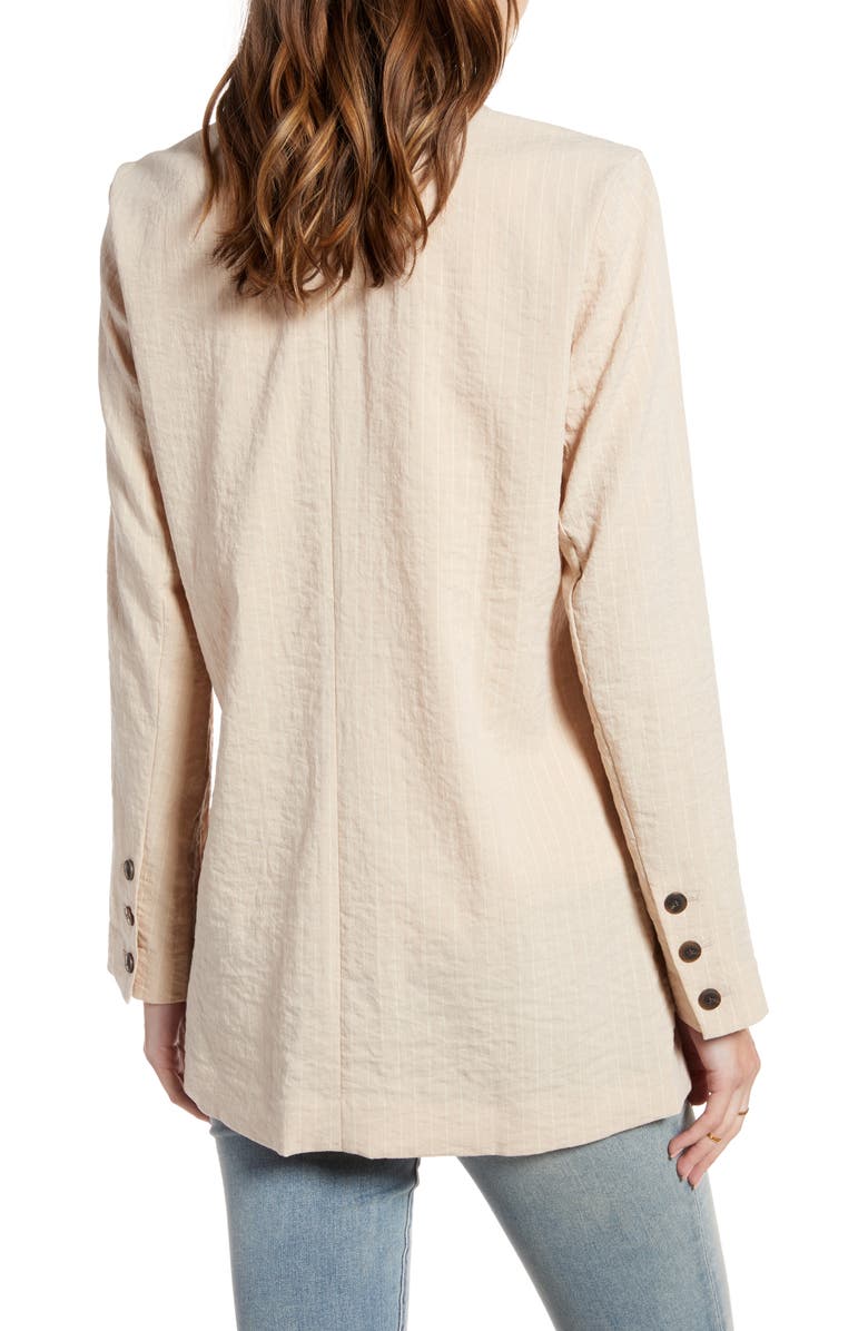 Treasure & Bond Pinstripe Oversize Blazer, Alternate, color,