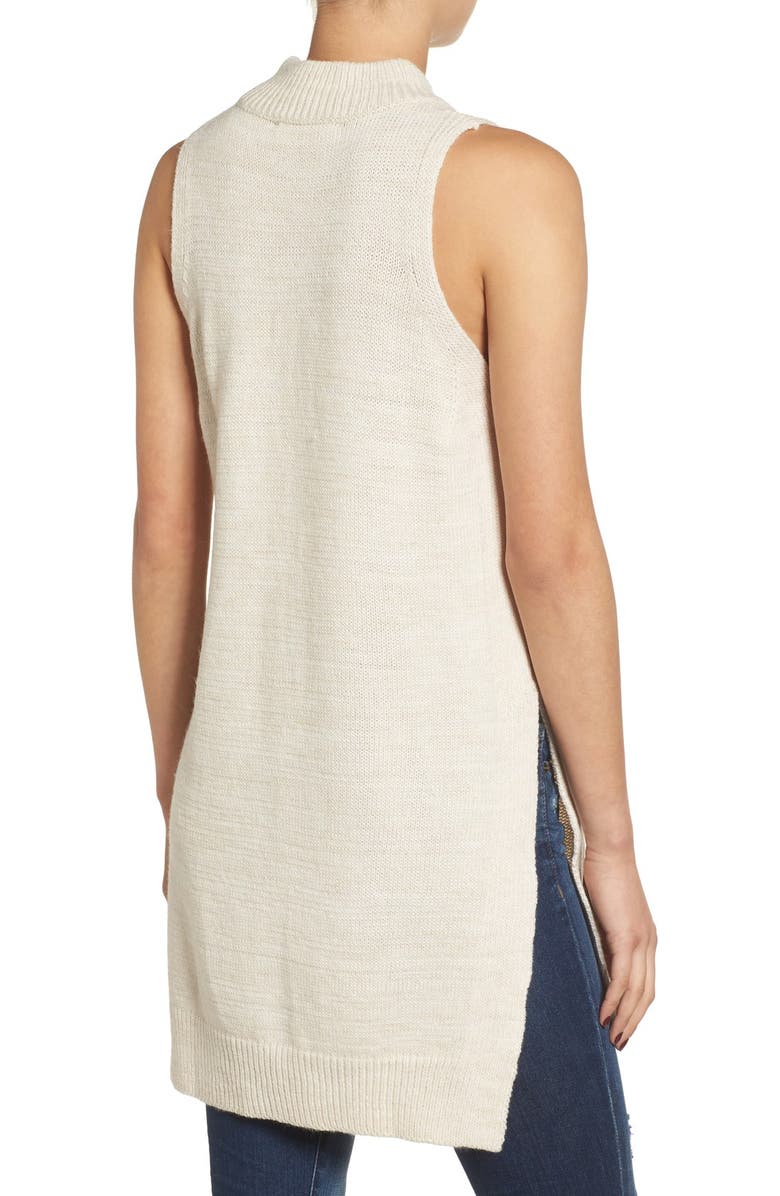 ASTR the Label ASTR Sleeveless Turtleneck Sweater, Main, color, 