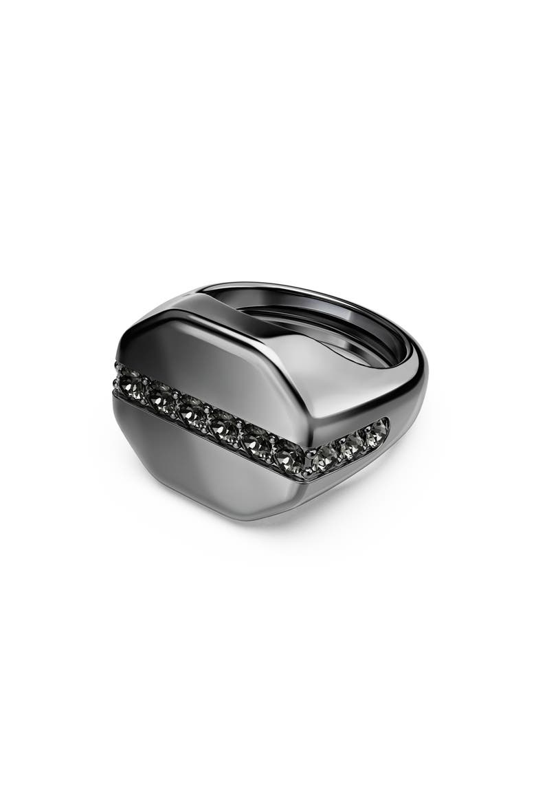 Dextera Signet Ring, Main, color, SILVER