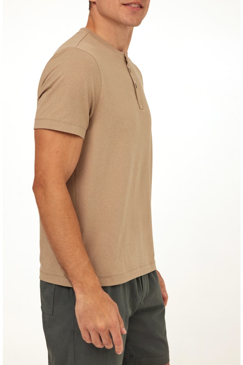 Shayne Luxe Jersey T-Shirt, Alternate, color, HEATHER CARIBOU