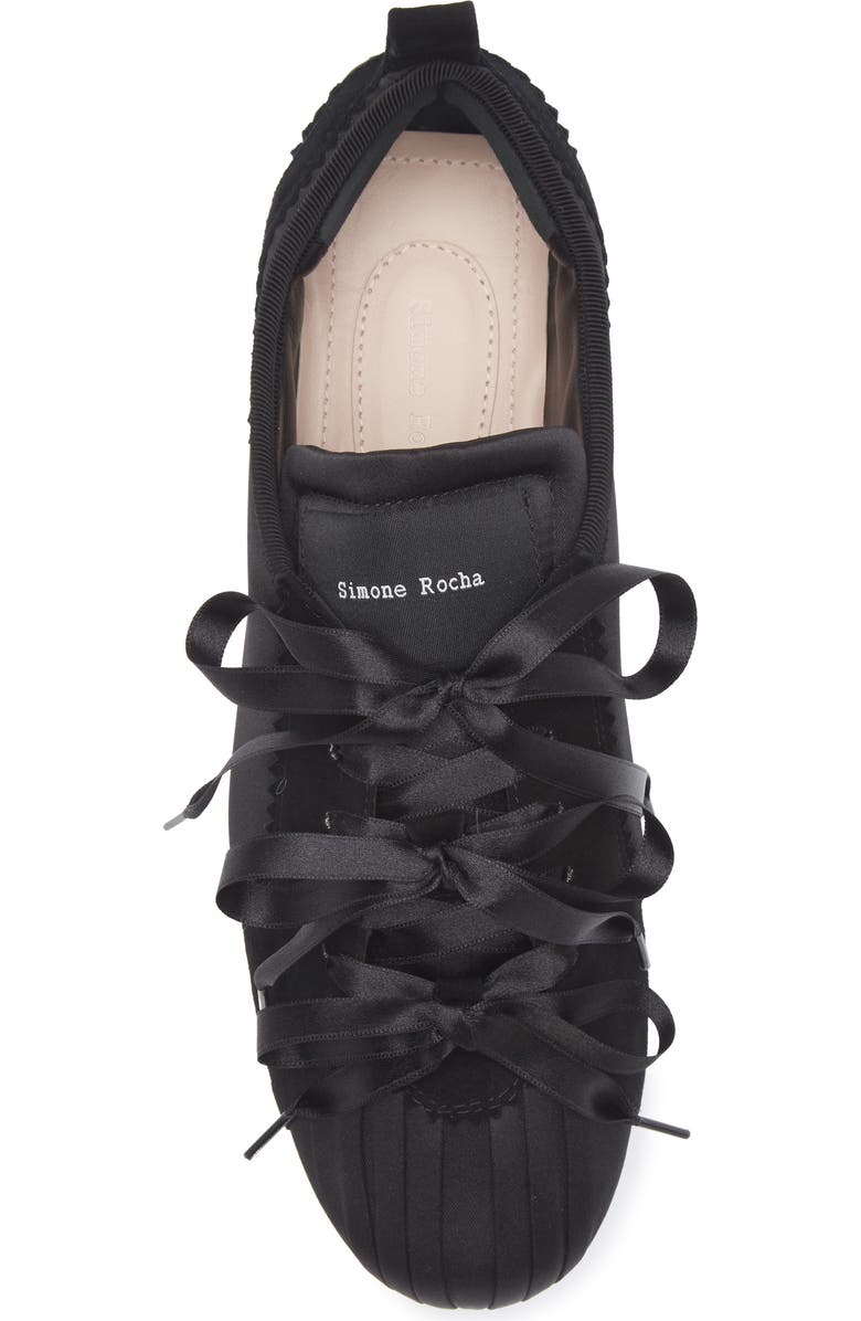 Simone Rocha Ballerina Grip Trainer Sneaker, Alternate, color, Black