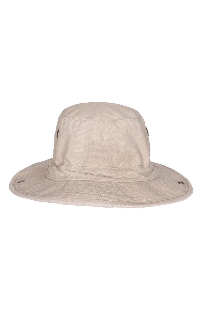 Polo Ralph Lauren Logo Embroidered Adjustable Bucket Hat, Alternate, color, Coastal Beige