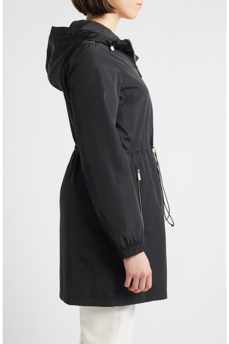 Hooded Anorak Jacket, Alternate, color, BLACK
