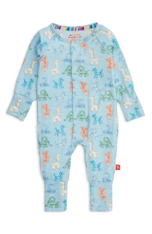 Magnetic Me Blue Party Animals Glow in the Dark Convertible Footie  product