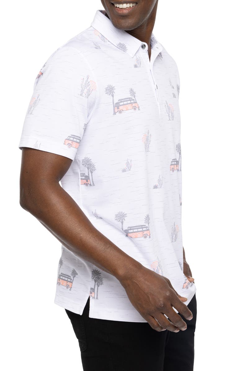 TravisMathew Four Wheeling Piqué Polo, Alternate, color,