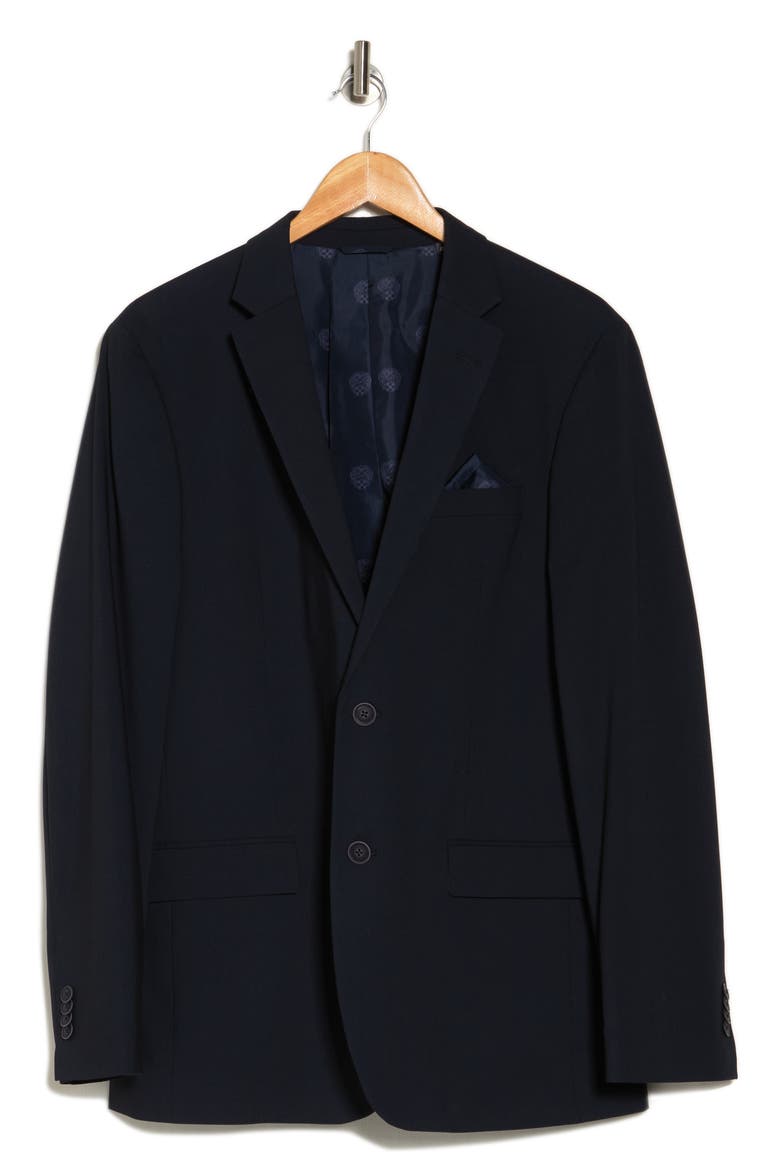 Slim Fit Super Stretch Suit Jacket, Alternate, color, NAVY