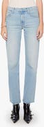 MOTHER The Newbie Skimp Straight Leg Jeans