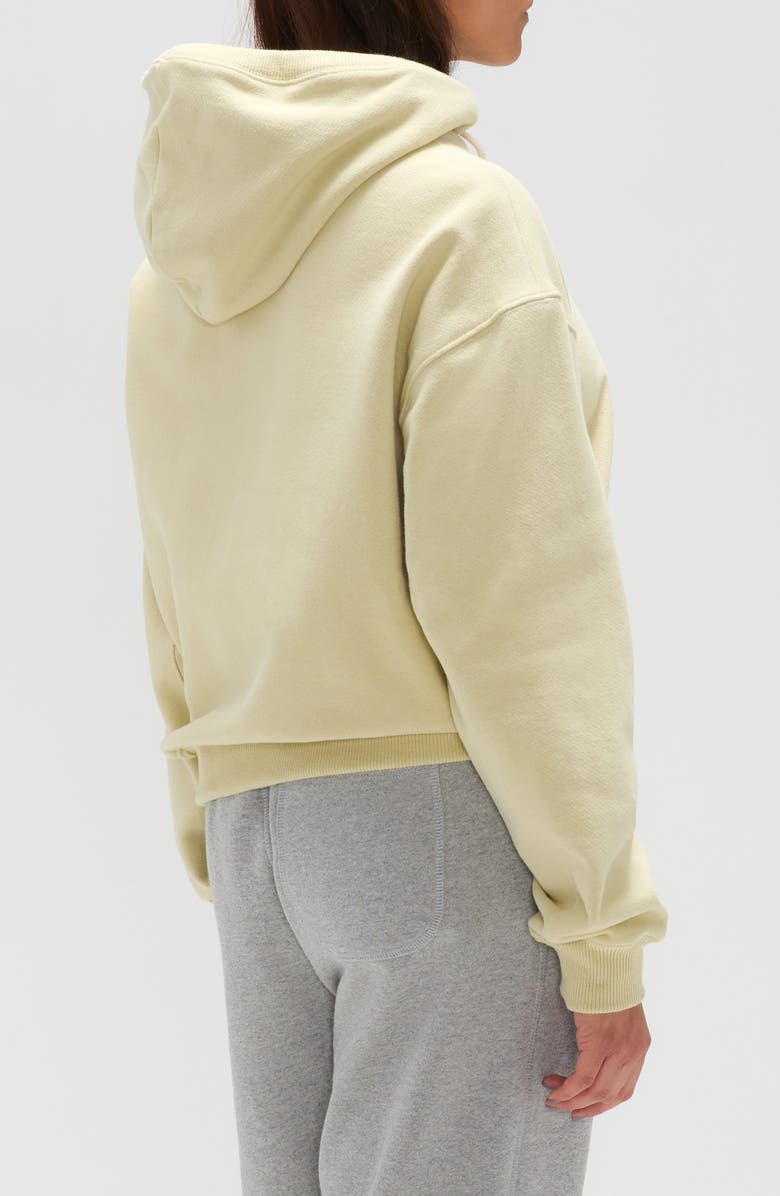 New Balance Made in USA Cotton French Terry Pullover Hoodie, Alternate, color, Yellow
