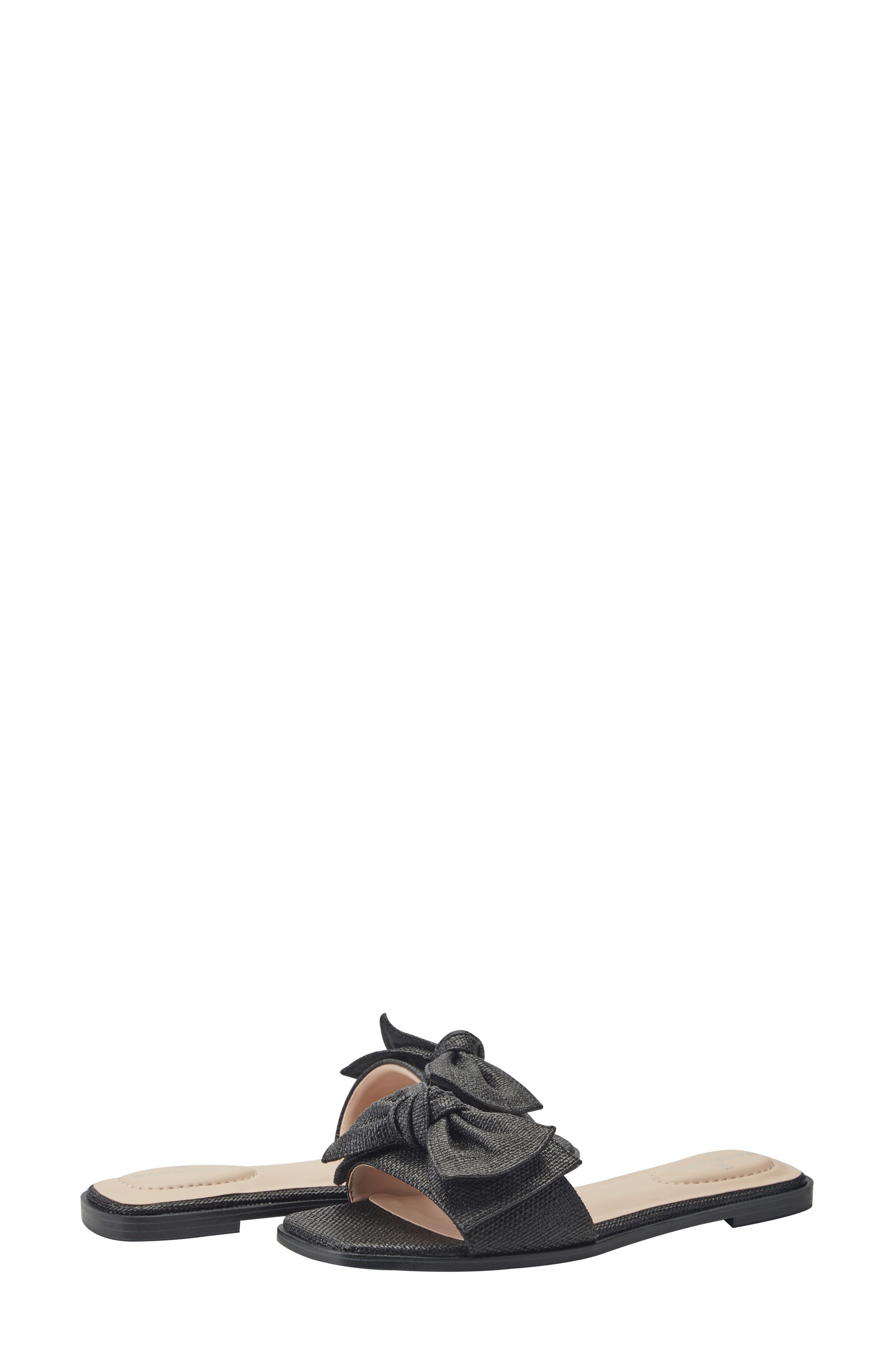 Bandolino Violeta Slide Sandal, Alternate, color, Black
