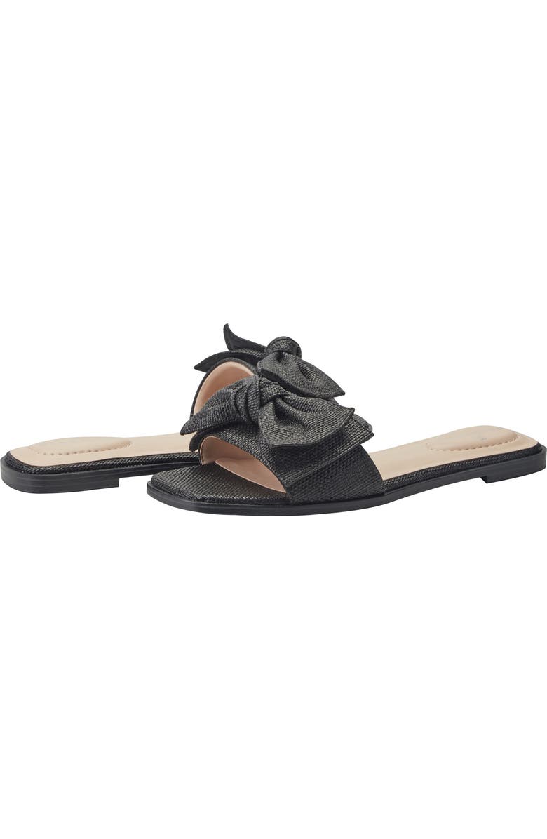 Bandolino Violeta Slide Sandal, Alternate, color, Black