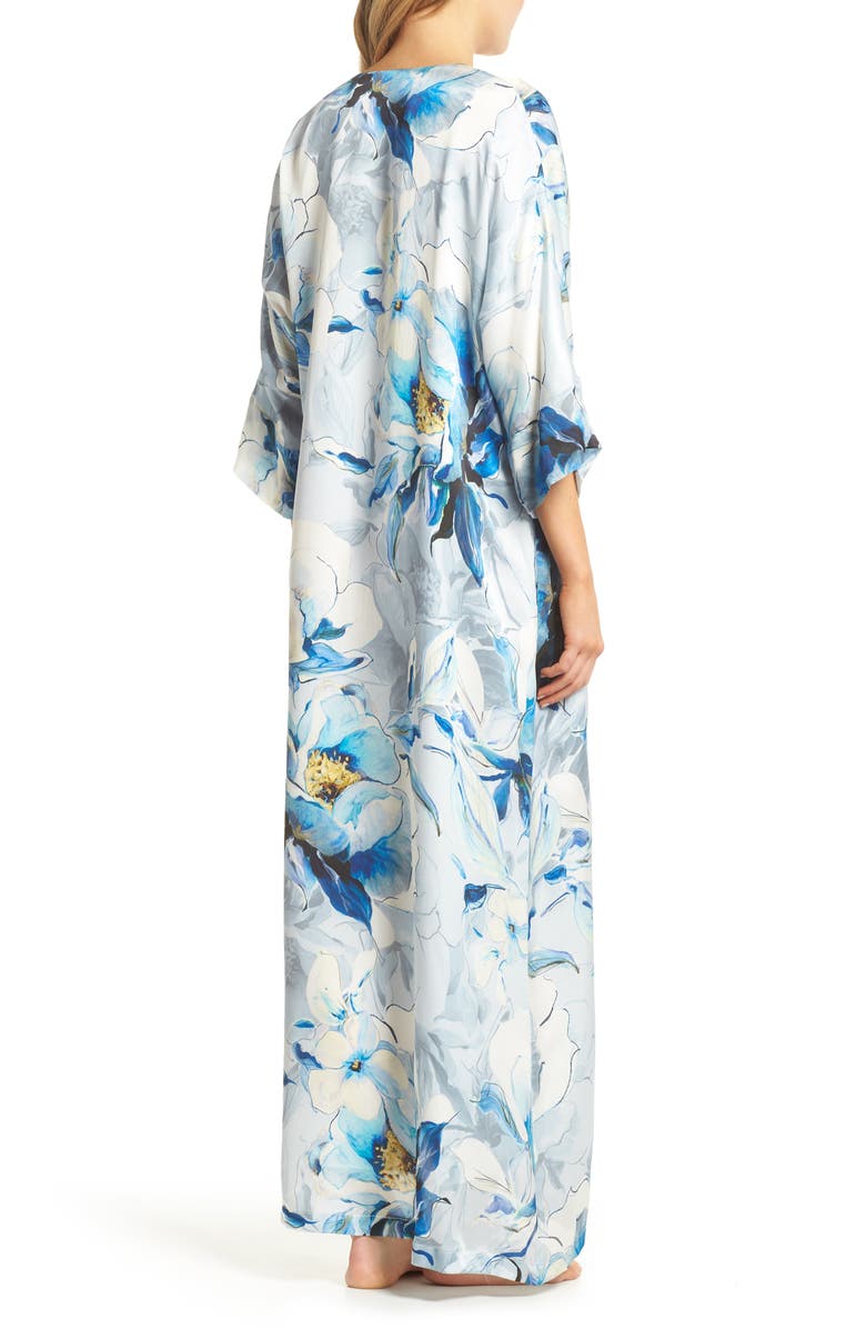 Christine Lingerie Silk Caftan, Alternate, color, 