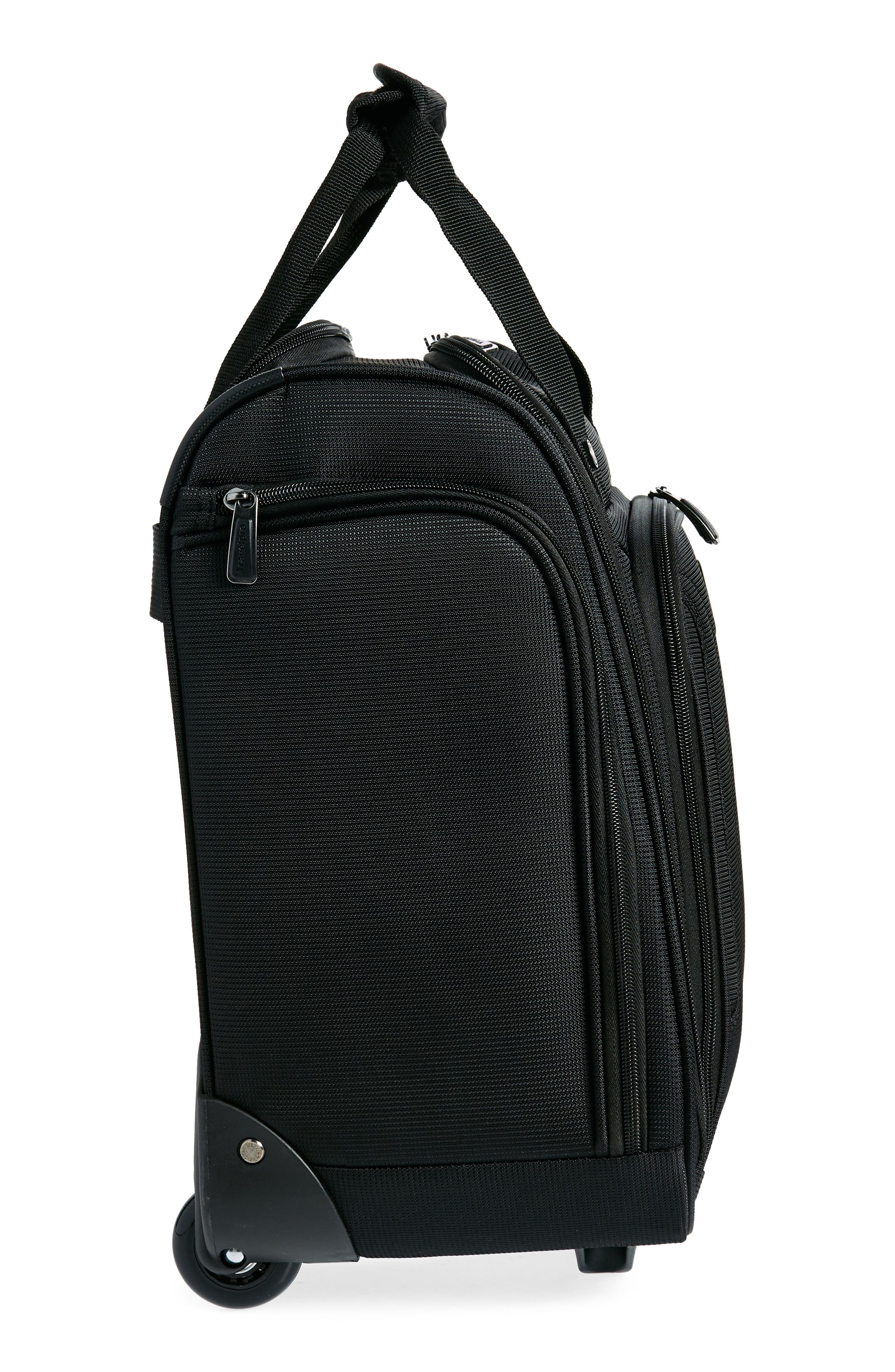 TRAVELPRO Pilot Air<sup>™</sup> 2 Rolling Underseat Carry-on Luggage, Alternate, color, Black