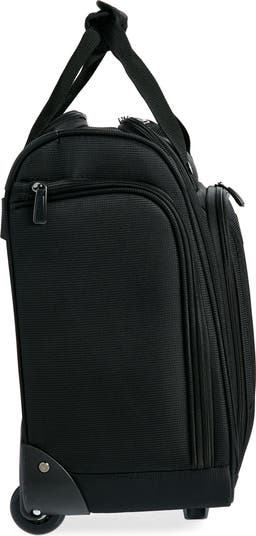 2-Wheel Rolling Underseat Carry-on Bag