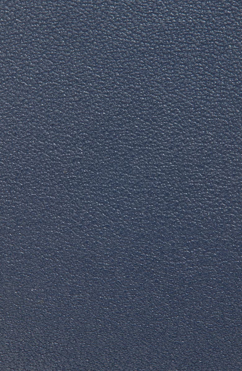 Nordstrom Victor Leather Belt, Alternate, color, Navy