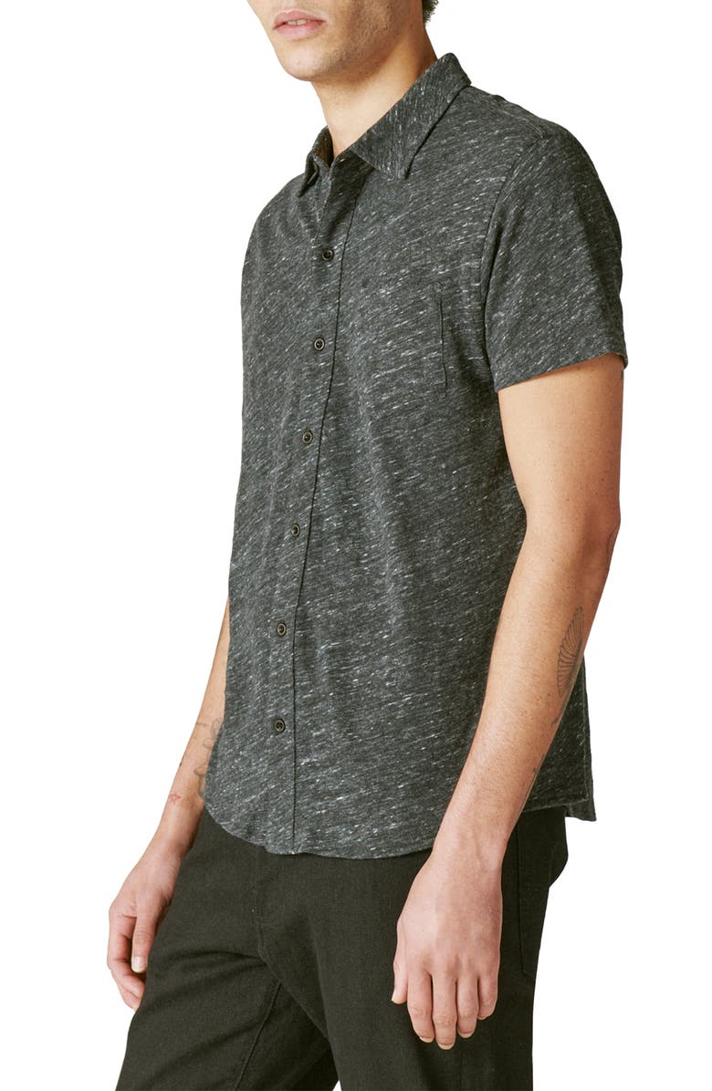 Lucky Brand Short Sleeve Button-Up Shirt, Alternate, color, 