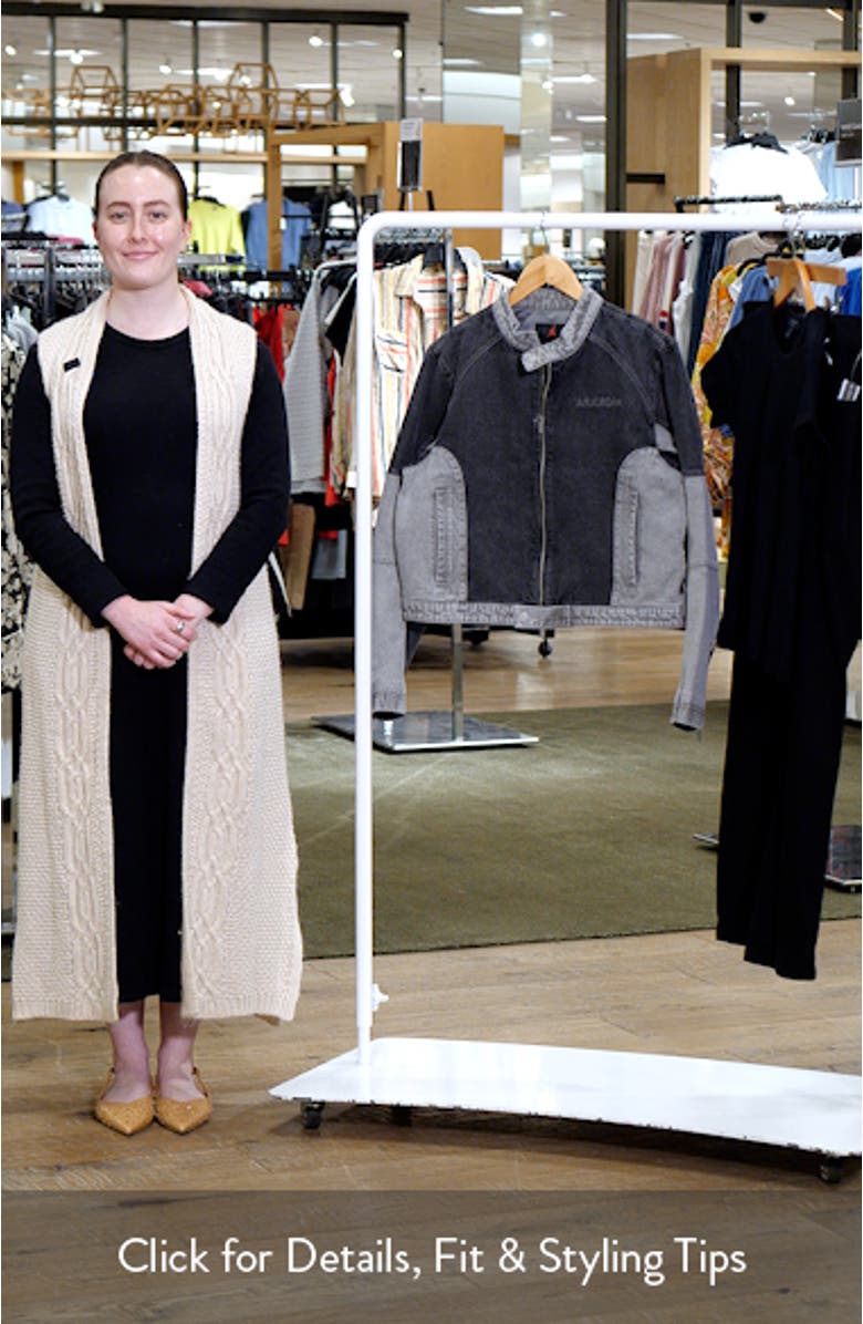 Air Jordan Denim Moto Jacket, sales video thumbnail