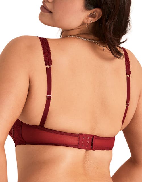 Adore Me Alexiane Push Up Balconette Bra In Animal Print