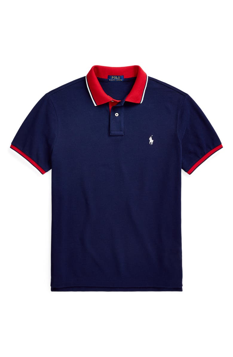 Polo Ralph Lauren Classic Fit Cotton Mesh Polo, Alternate, color, 