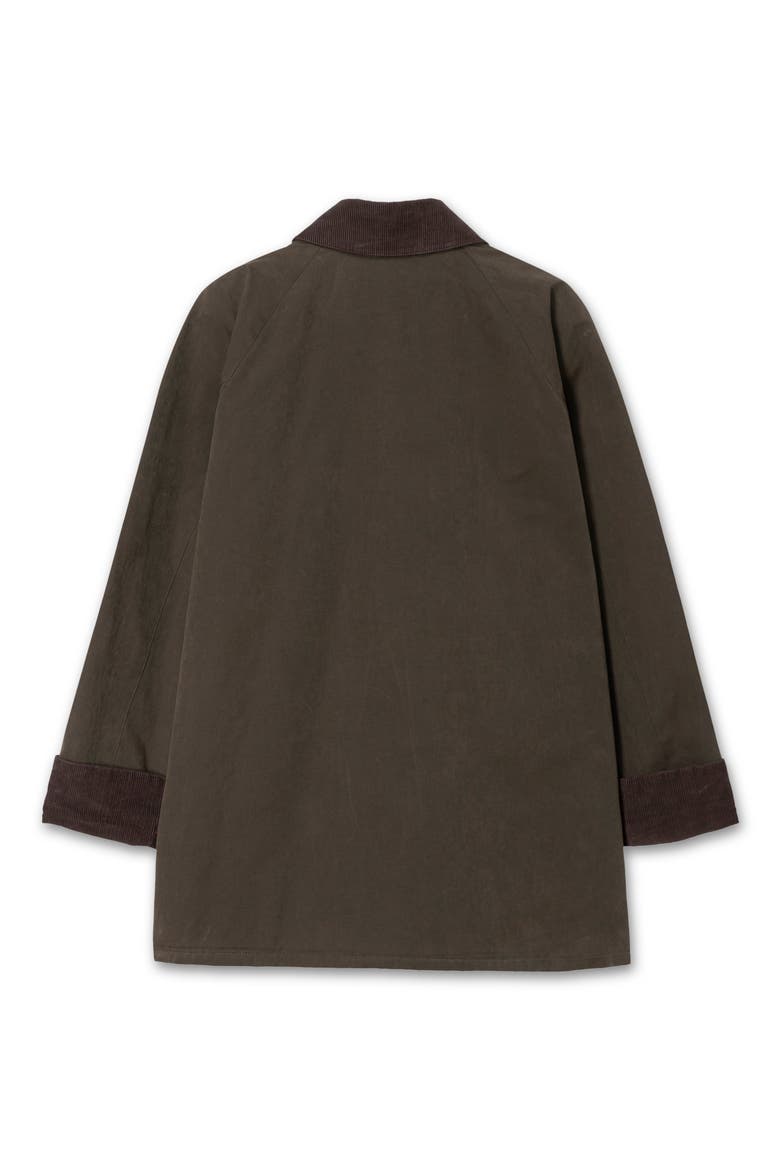 Unisex Waxed Cotton Hunting Jacket, Alternate, color, KHAKI
