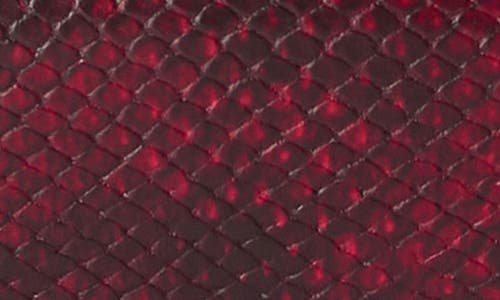 Brahmin Ady Croc Embossed Leather Wallet In Pink