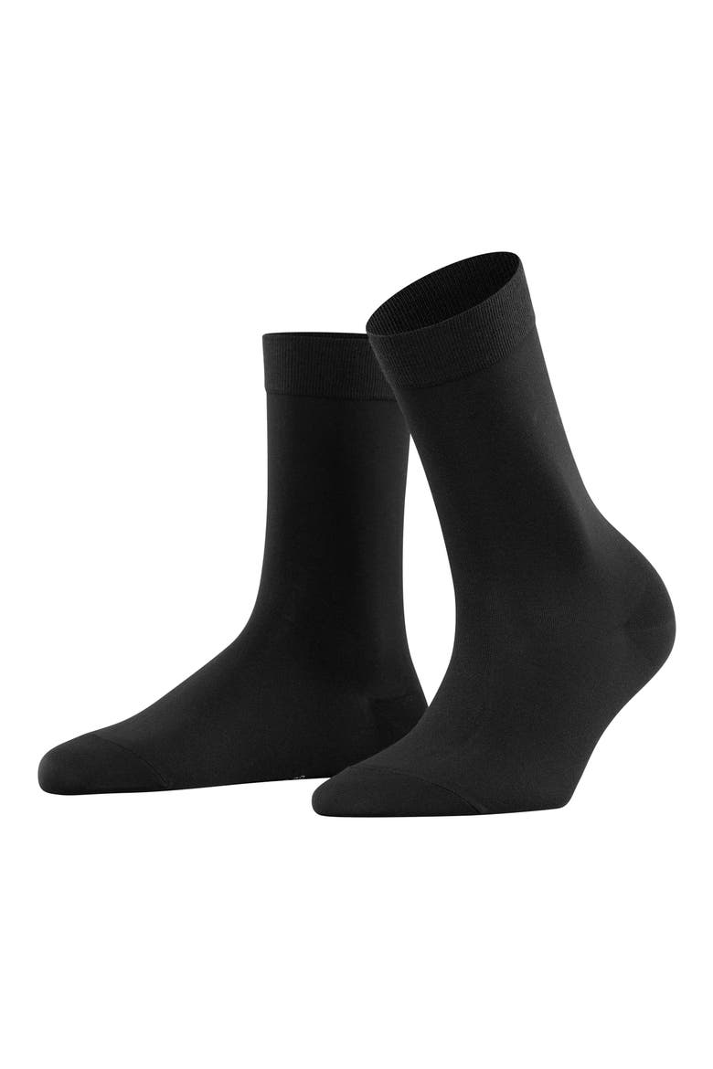 Cotton Touch Socks, Alternate, color, BLACK