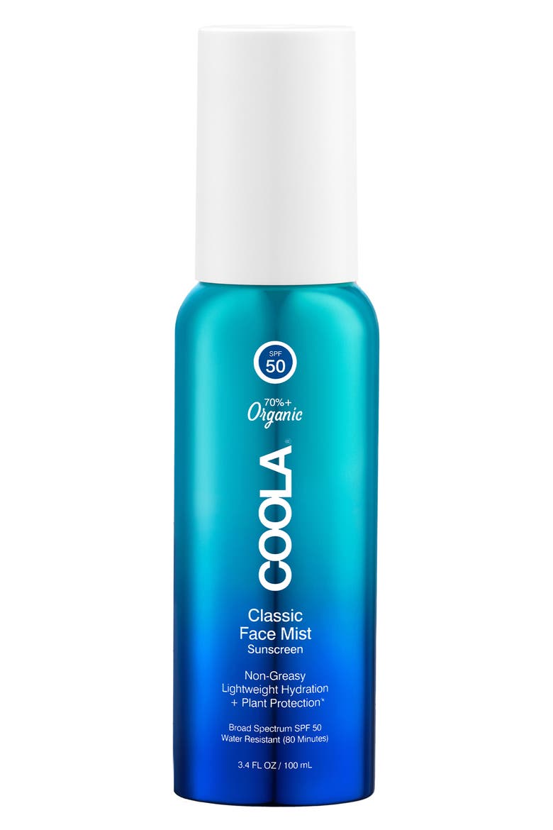 Suncare Classic Face Sunscreen Mist SPF 50, Main, color, NO COLOR