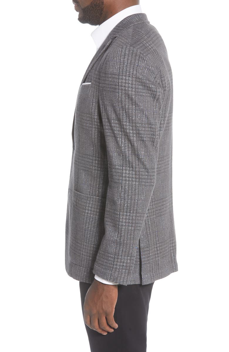 Vince Camuto Slim Fit Crosshatch Performance Blazer, Alternate, color, 