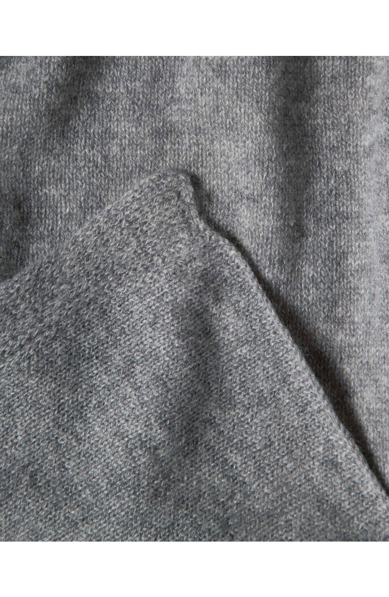 Monticelli Cashmere Pure Cashmere Cloud-Soft Scarf, Alternate, color, Melange Grey