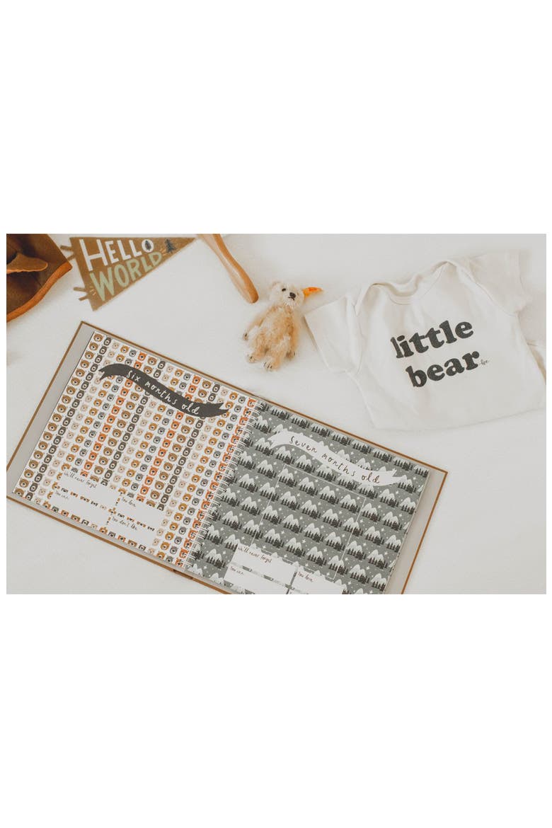 'Baby's First Year' Little Camper Memory Book, Alternate, color, MULTI