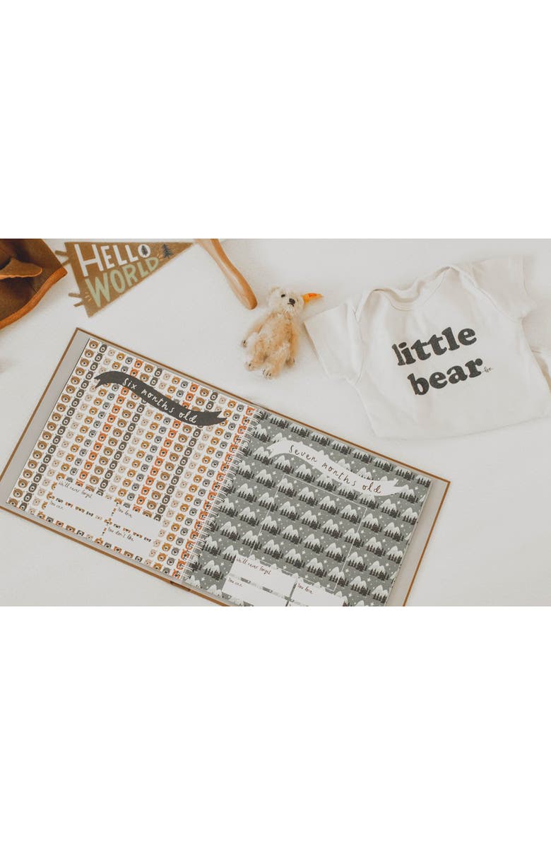 Lucy Darling 'Baby's First Year' Little Camper Memory Book, Alternate, color, Multi