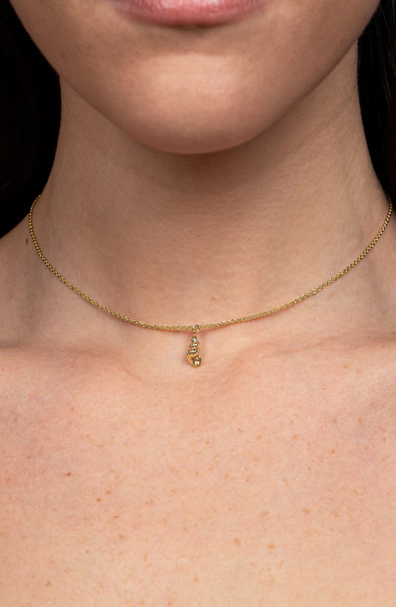 Uncommon James by Kristin Cavallari Playa Shell Pendant Necklace, Alternate, color,