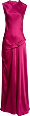 Stella McCartney Draped Satin Gown